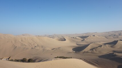 sand dunes in park