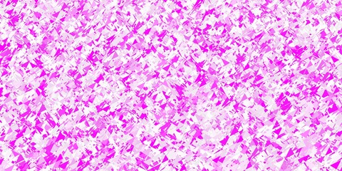 Light Purple, Pink vector texture with triangular style.