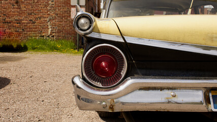 vintage car taillight
