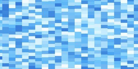 Light BLUE vector pattern in square style.
