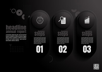 infographics business, process chart design template for presentation, abstract timeline elements.