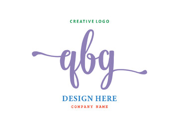 QBG lettering logo is simple, easy to understand and authoritative