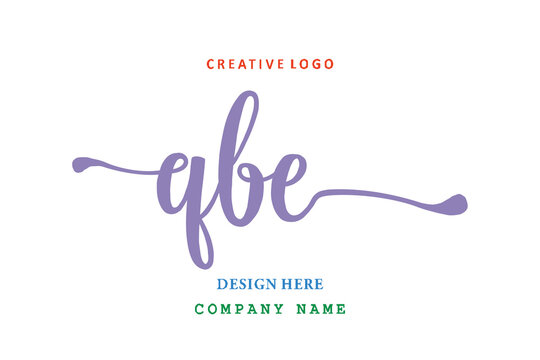 QBE lettering logo is simple, easy to understand and authoritative