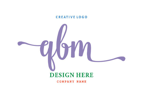 QBM lettering logo is simple, easy to understand and authoritative