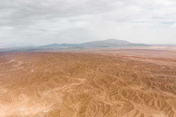 landscape in the desert