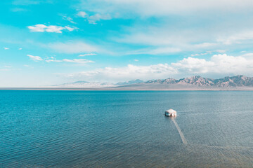 view of the sea from the sea