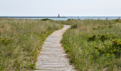 path to the beach