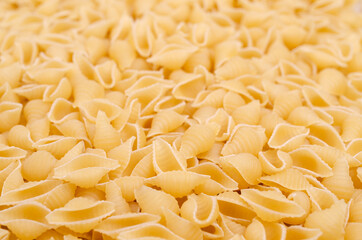 Dry shell pasta