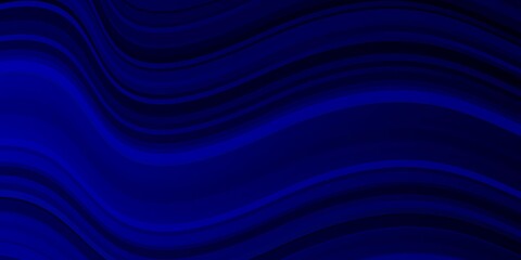 Dark BLUE vector texture with wry lines.