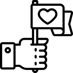 love flag