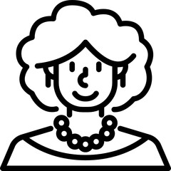 woman outline icon