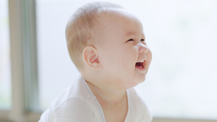 Fototapeta premium 赤ちゃん・ベビー・育児・子育て