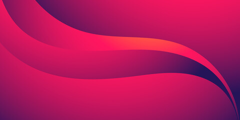 Abstract red shape curve background.