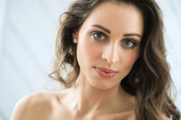 Fototapeta premium Woman with beautiful smile