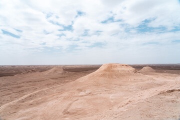 sand dunes in the desert