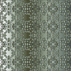 
Silver metallic gradient with repeat Pattern . Abstract metallic background.