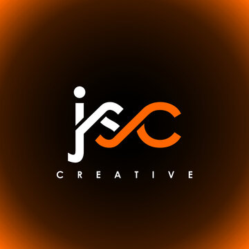 JSC Letter Initial Logo Design Template Vector Illustration