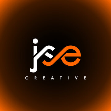 JSE Letter Initial Logo Design Template Vector Illustration