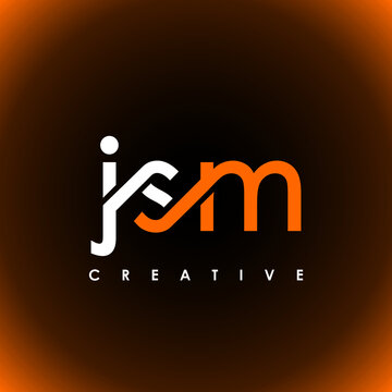 JSM Letter Initial Logo Design Template Vector Illustration