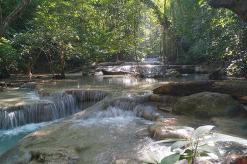 Fototapeta premium waterfall in the park
