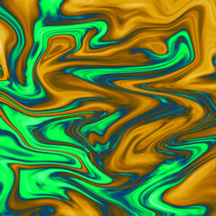 Fluid Art. Abstract colorful background, wallpaper, texture. Mixing paints. Modern art. Marble texture