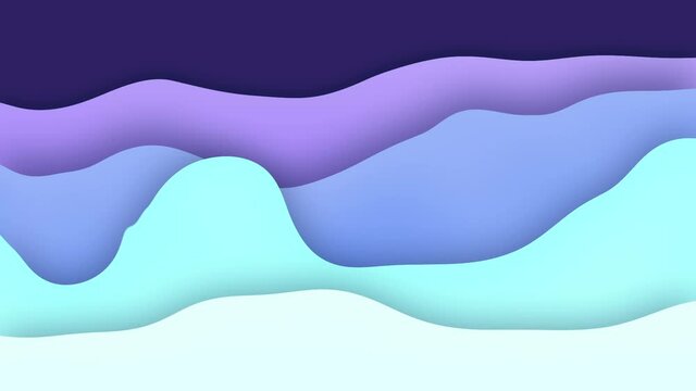 background with waves bule motion