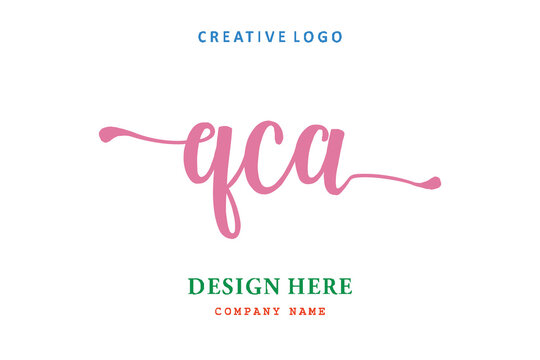 QCA lettering logo is simple, easy to understand and authoritative
