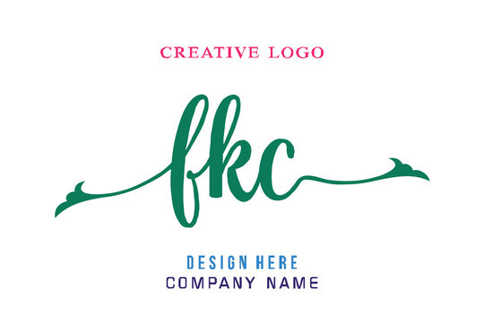 FKC lettering logo is simple, easy to understand and authoritative