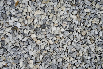 gray Pebbles texture background.