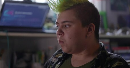 transperson using inhaler