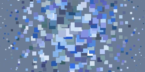Light BLUE vector background in polygonal style.