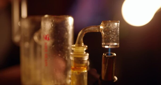 heating up a dab nail