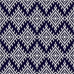 seamless pattern Ikat pattern ethnic tribal textile American African fabric geometric motif mandalas native boho bohemian carpet aztec 