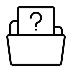 Question Related icon vector set. faq illustration sign collection. answer symbol or logo.