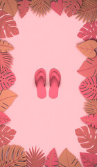 Summer style background. Concept.