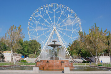   The Ferris wheel 65 meters.