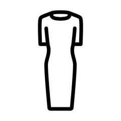 Business Woman Dress Icon