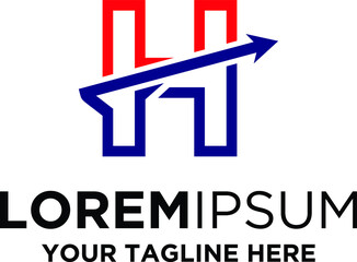 Initial Letter C Archery Logo