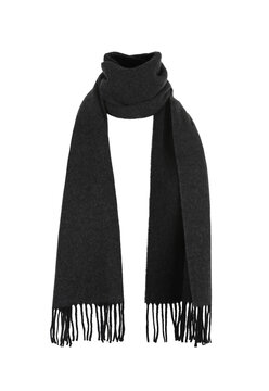 Black Wool Scarf