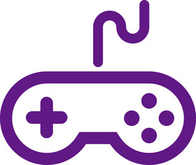 ゲームコントローラーアイコンイラスト