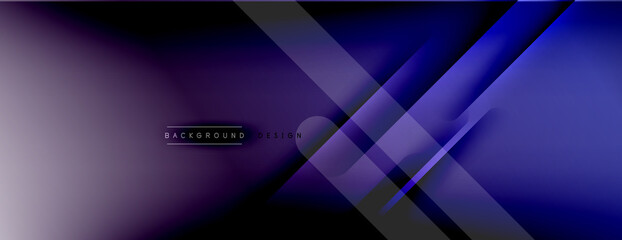 Abstract background. Shadow lines on bright shiny gradient background.