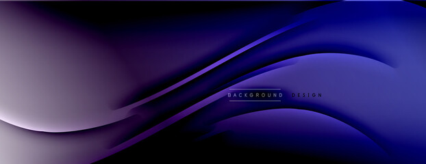 Abstract background. Shadow lines on bright shiny gradient background.