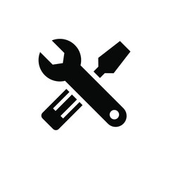 Fix tools icon vector graphic illustration