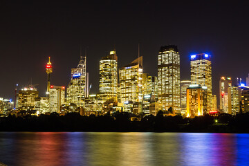 オーストラリア　シドニーの夜景