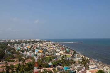 The View from the Old Lighthouse, Pondicherry , India