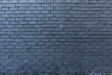 Fototapeta na wymiar Wall brick. Abstract Black brick wall texture for pattern background.