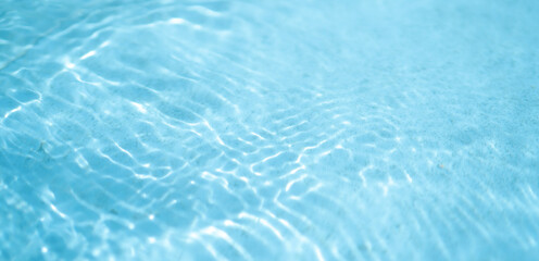 Obraz premium blue water background
