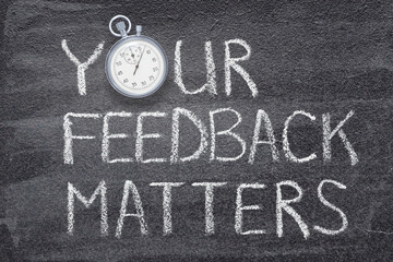 your feedback matters watch