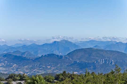 montagne des Cévennes vue du Mont Ventoux © ALF photo