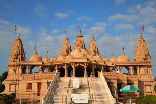BAPS Shri Swaminarayan Mandir or temple, Bharuch, Gujarat, India